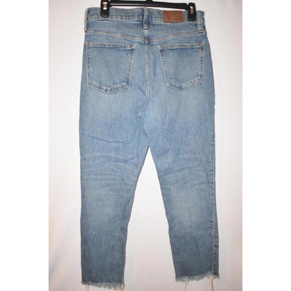 Madewell The‎ Perfect Vintage Jean Womens Blue Hoyne Wash Tapered Jeans Size 28 - Picture 7 of 7